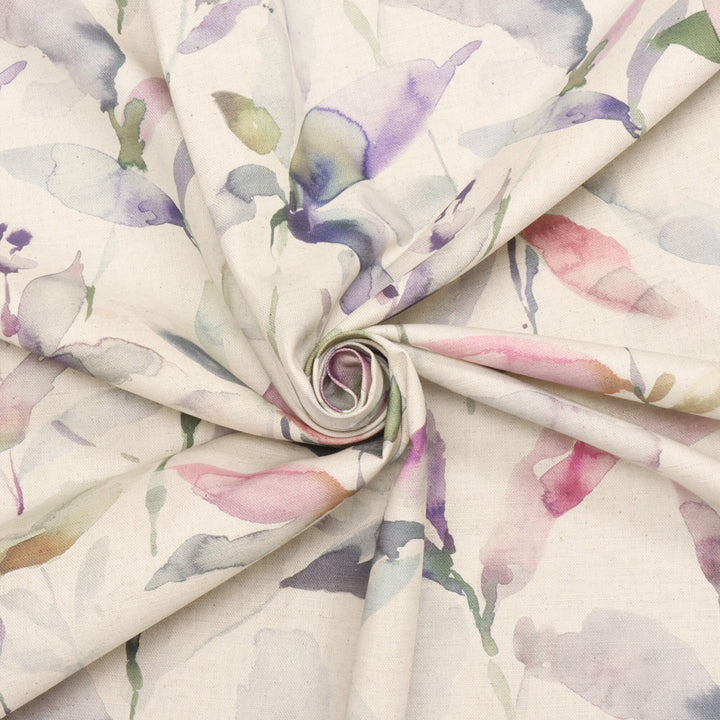 Voyage Naura Fig Natural Fabric