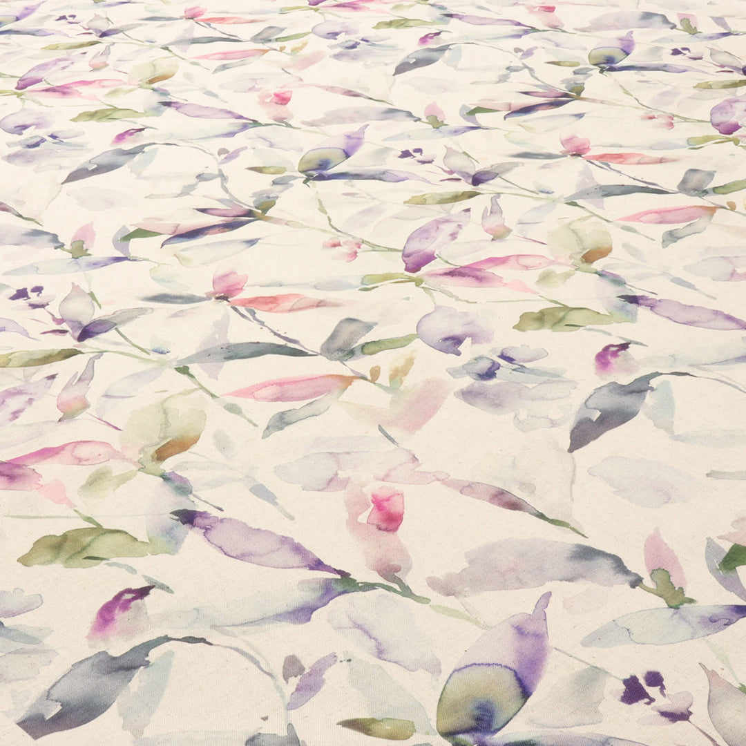 Voyage Naura Fig Natural Fabric