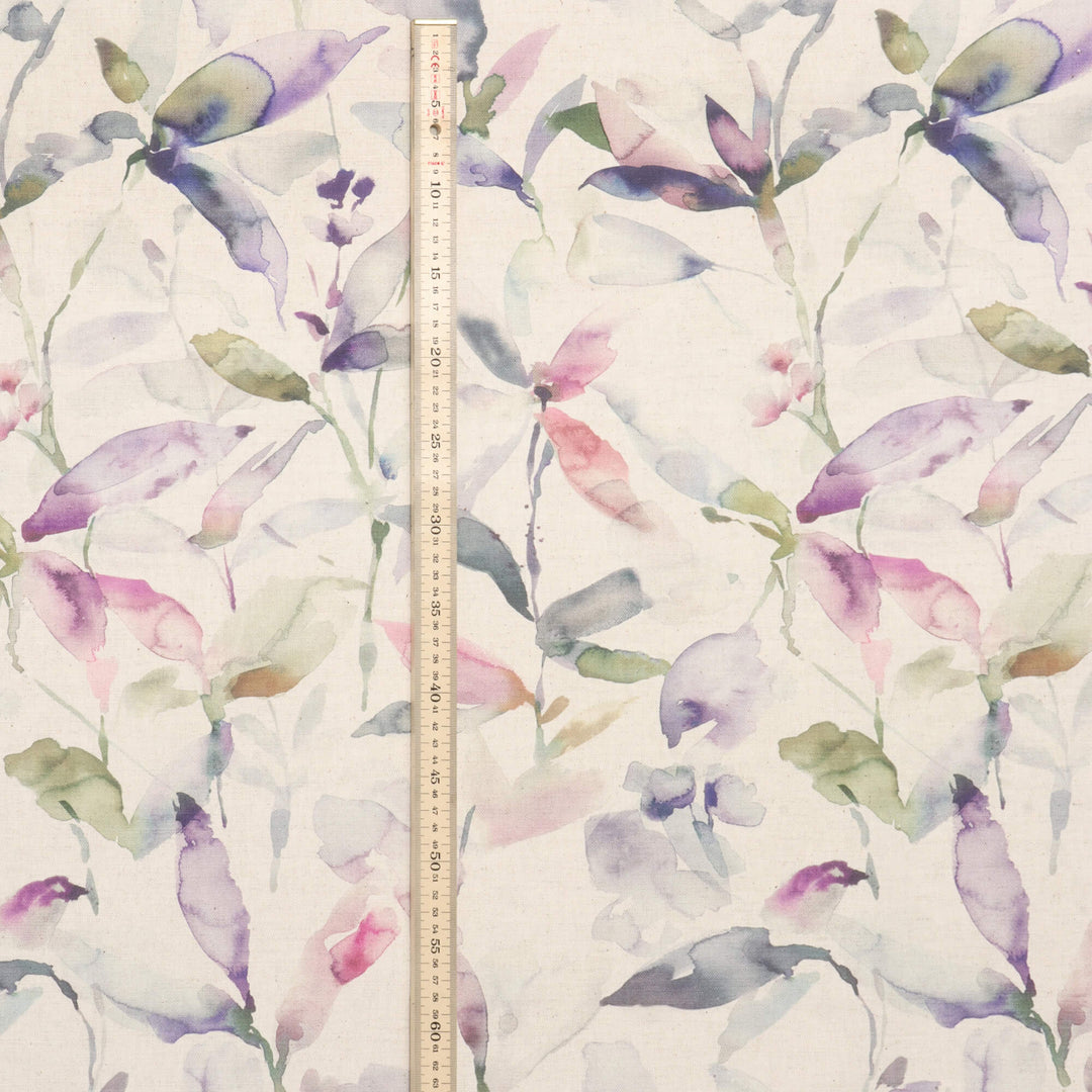 Voyage Naura Fig Natural Fabric