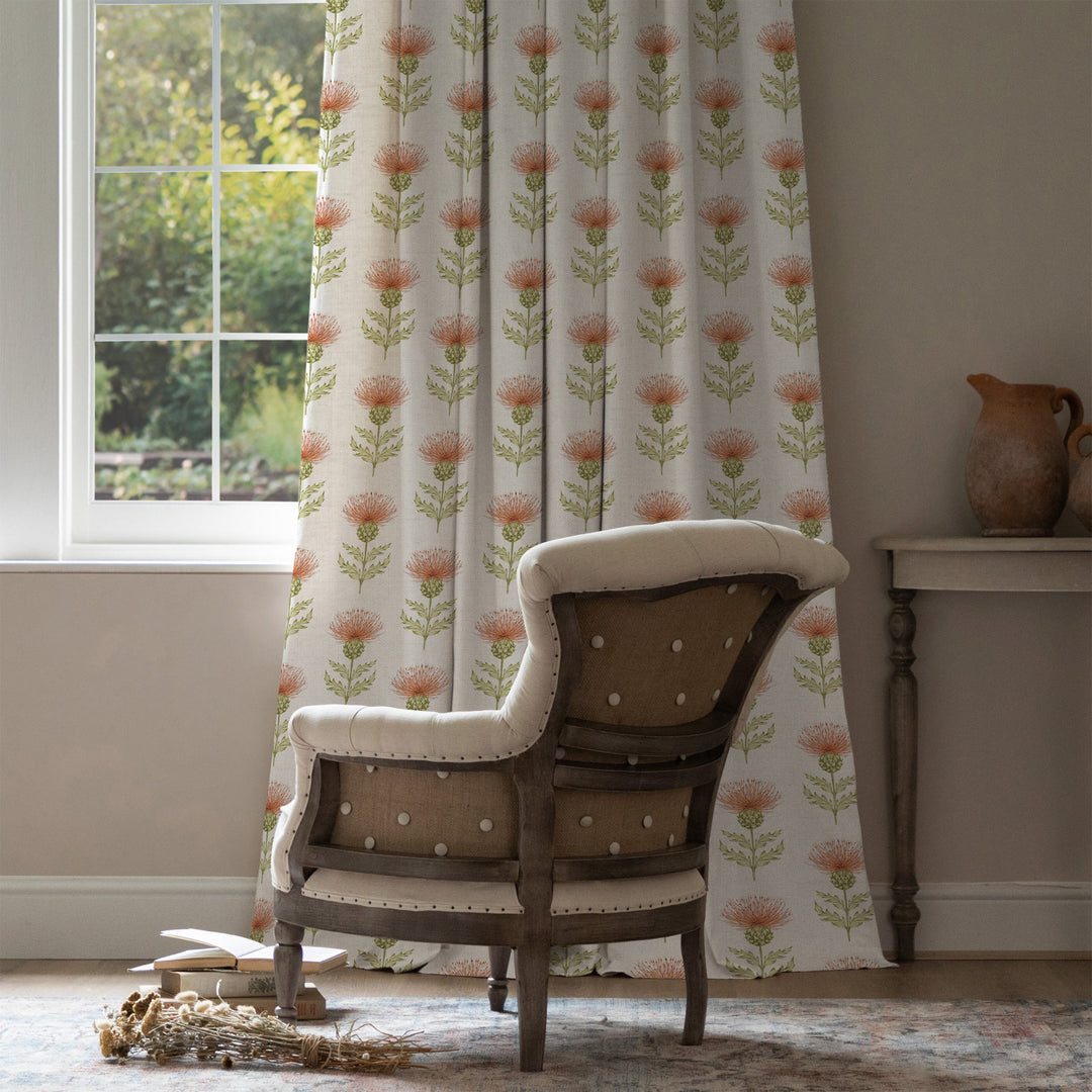 Voyage Blair Rust Fabric