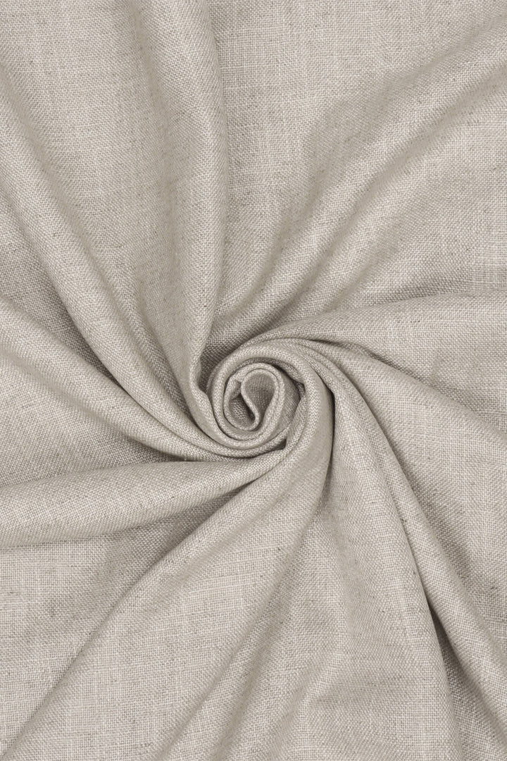 Rennes Plain Natural Double Width Fabric