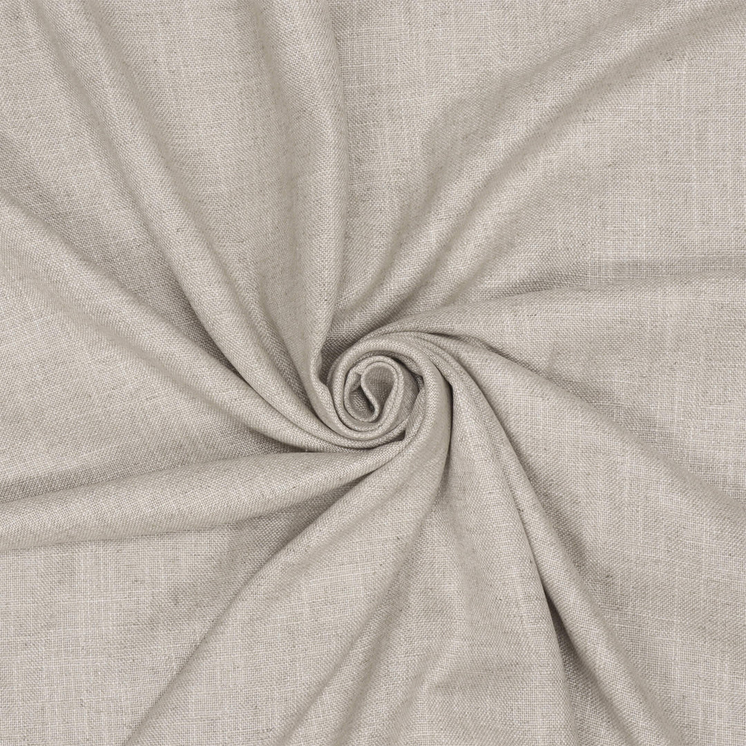 Rennes Plain Natural Double Width Fabric