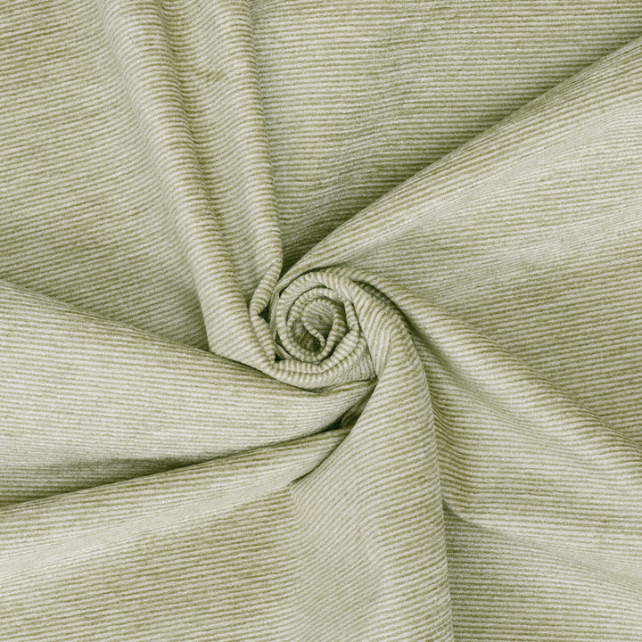 Clearance Lelievre Filao Lichen Green Semi Plain FR Fabric