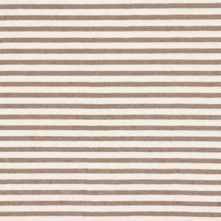 Giles Stripe Brown Double Width Fabric