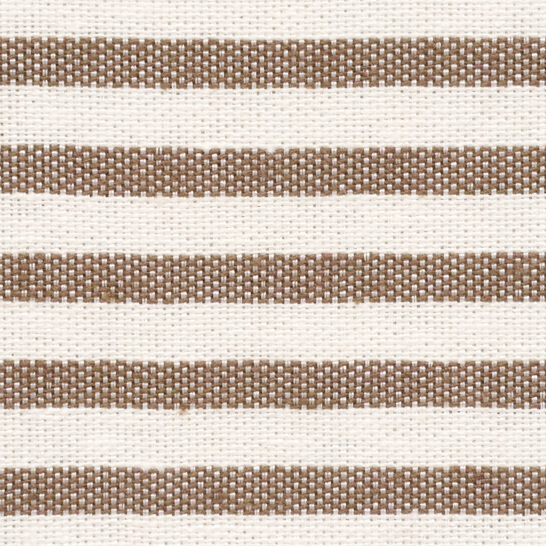 Giles Stripe Brown Double Width Fabric