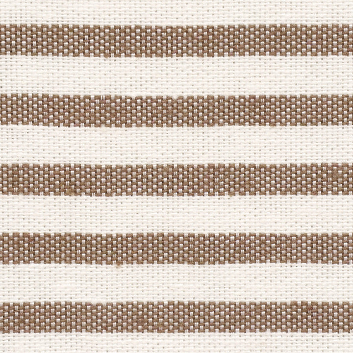 Giles Stripe Brown Double Width Fabric
