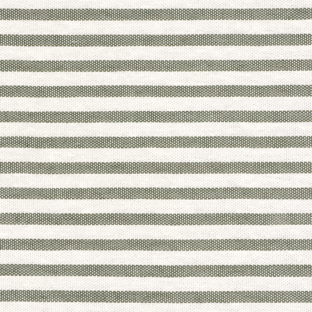Giles Stripe Green Double Width Fabric