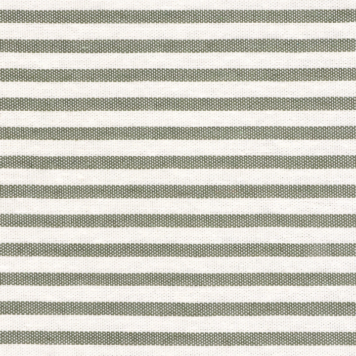 Giles Stripe Green Double Width Fabric
