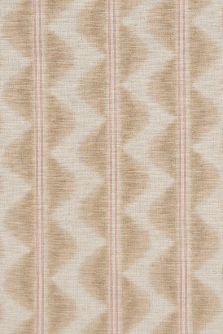 Chess Designs Legato Stripe Latte Fabric