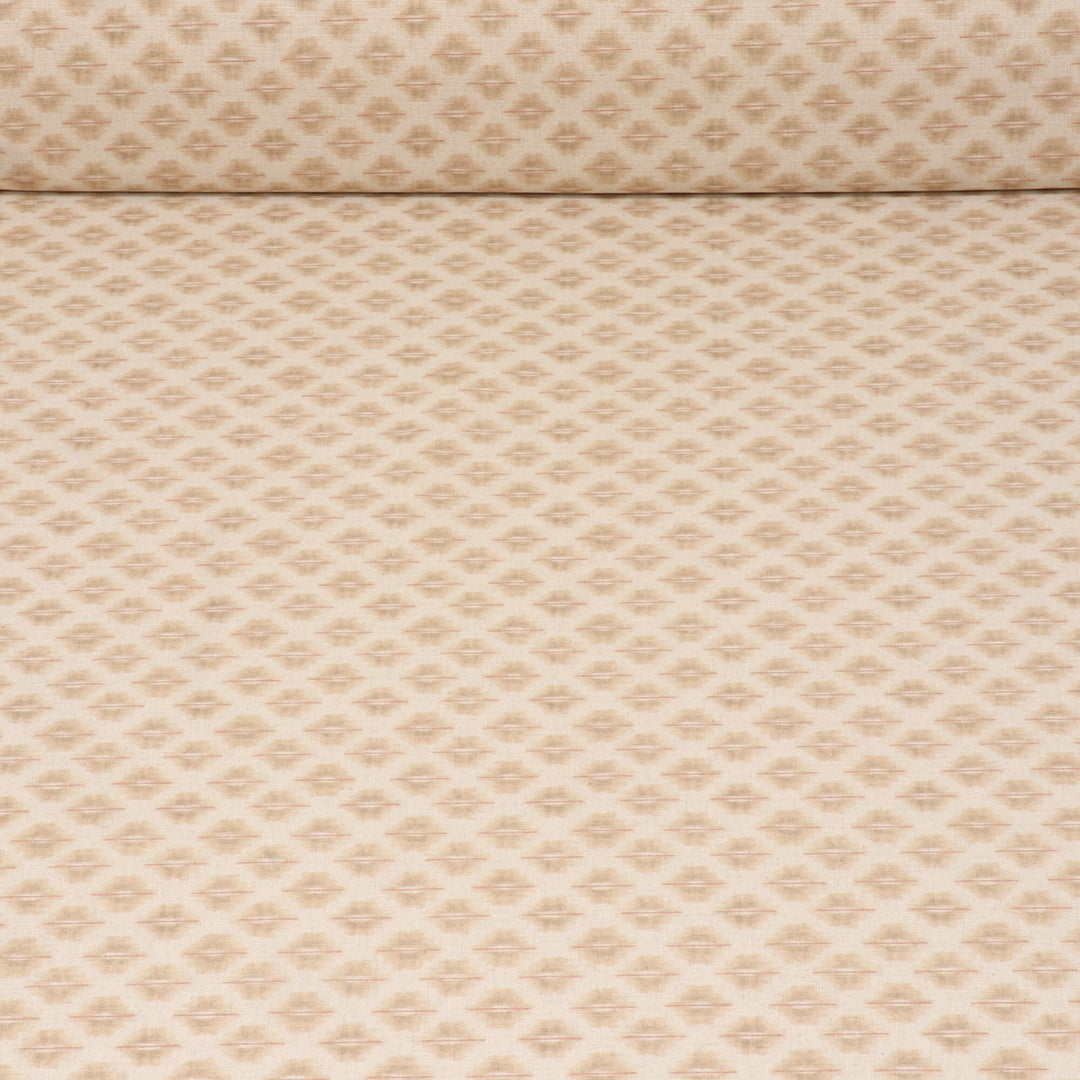 Chess Designs Tempo Latte Fabric