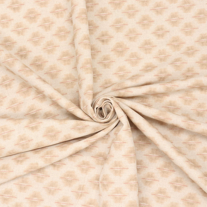 Chess Designs Tempo Latte Fabric