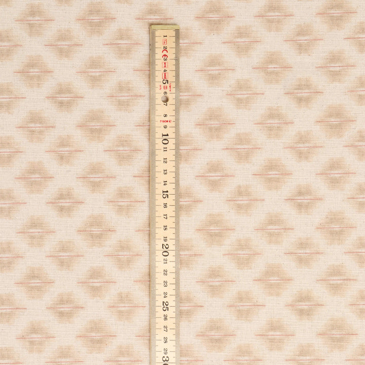 Chess Designs Tempo Latte Fabric