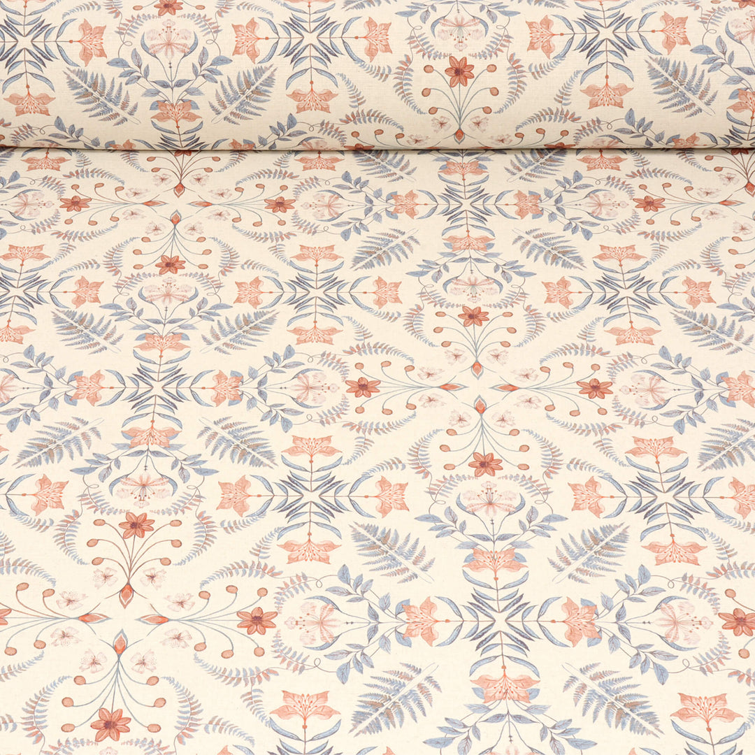 Chess Designs Fresco Denim Fabric