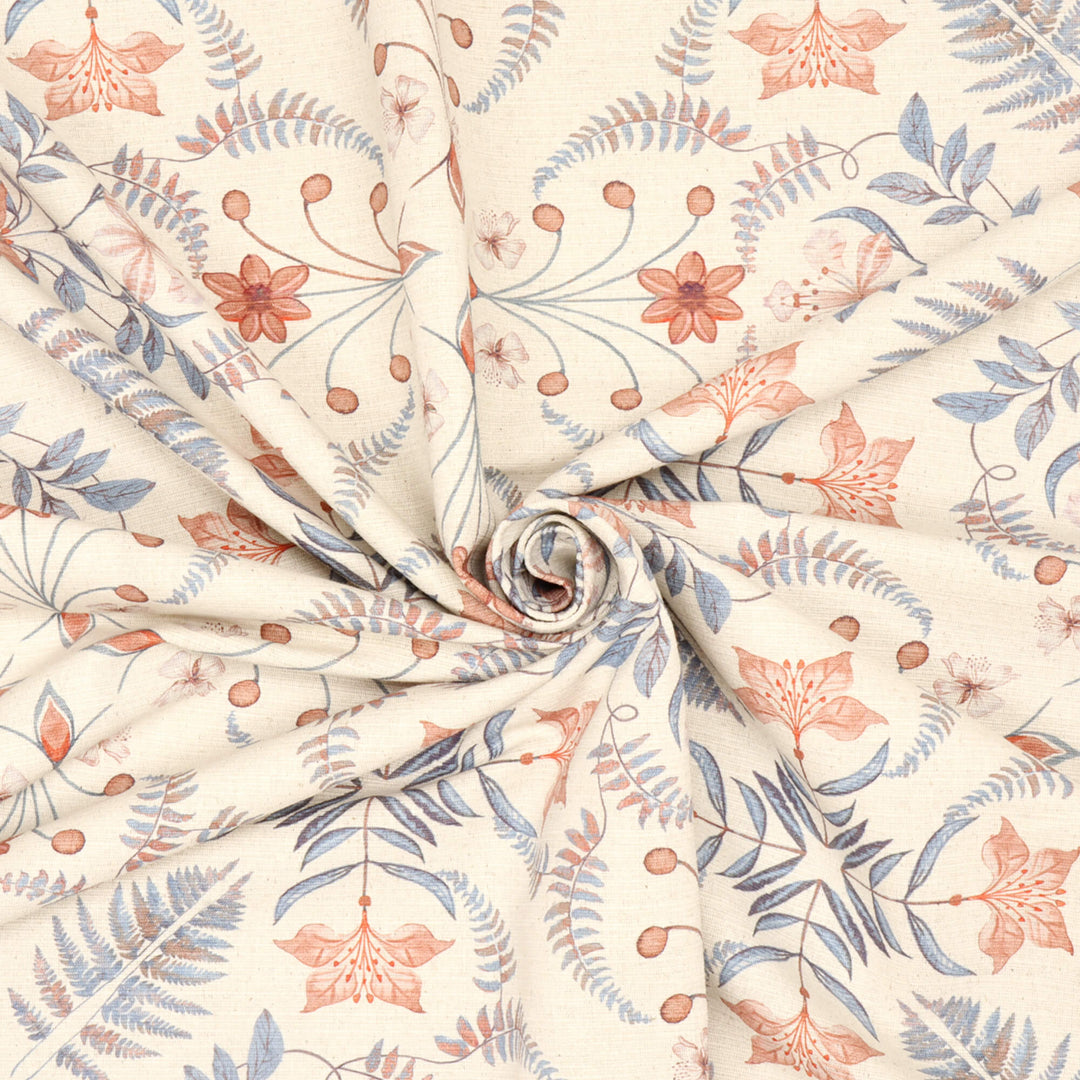 Chess Designs Fresco Denim Fabric