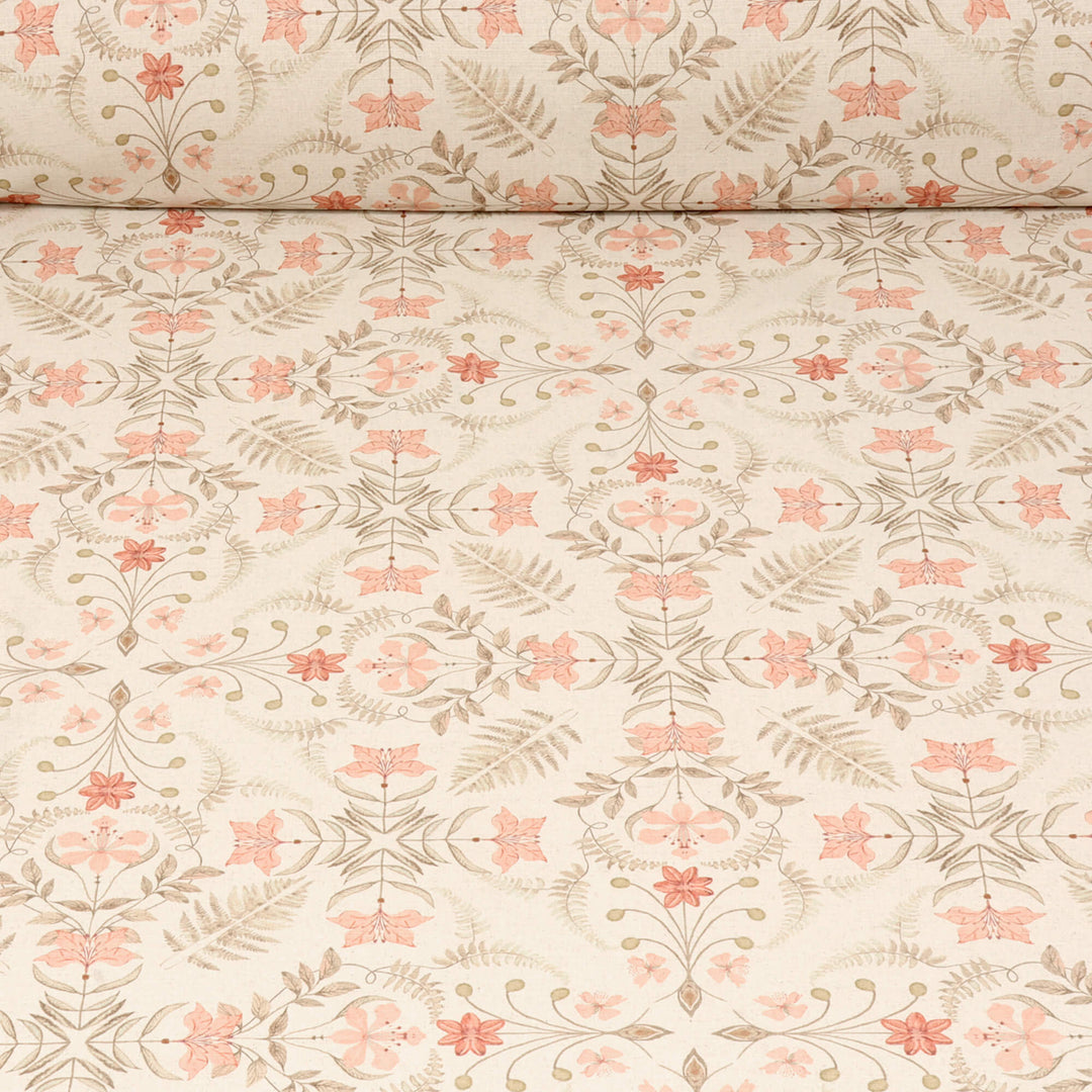 Chess Designs Fresco Latte Fabric