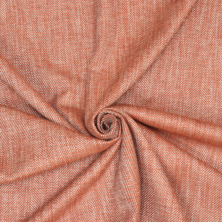 Chess Designs Caprio Herringbone Sienna Fabric