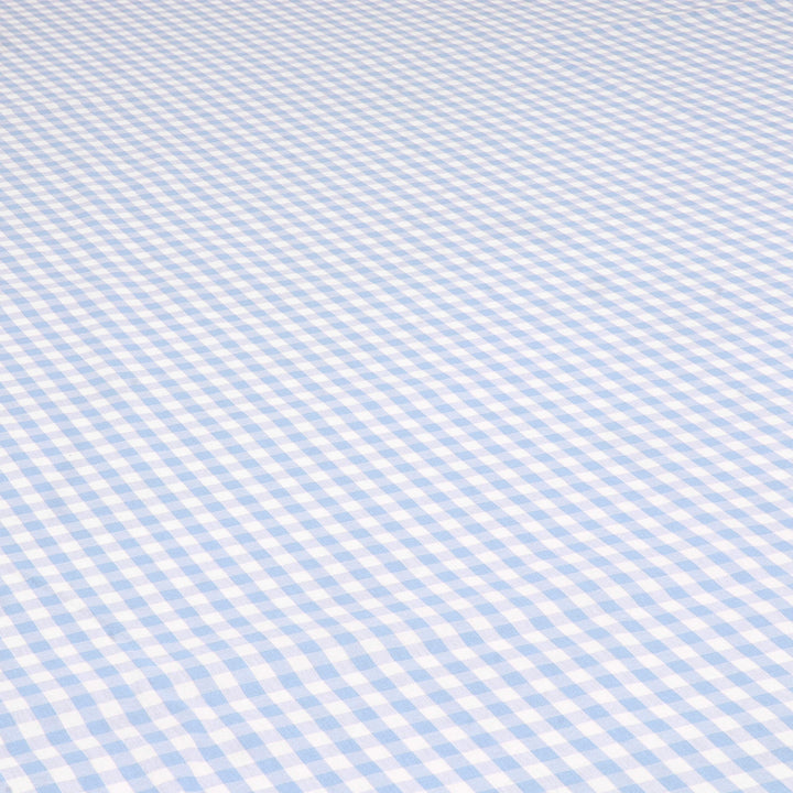 Studio Gingham Sky Blue Fabric