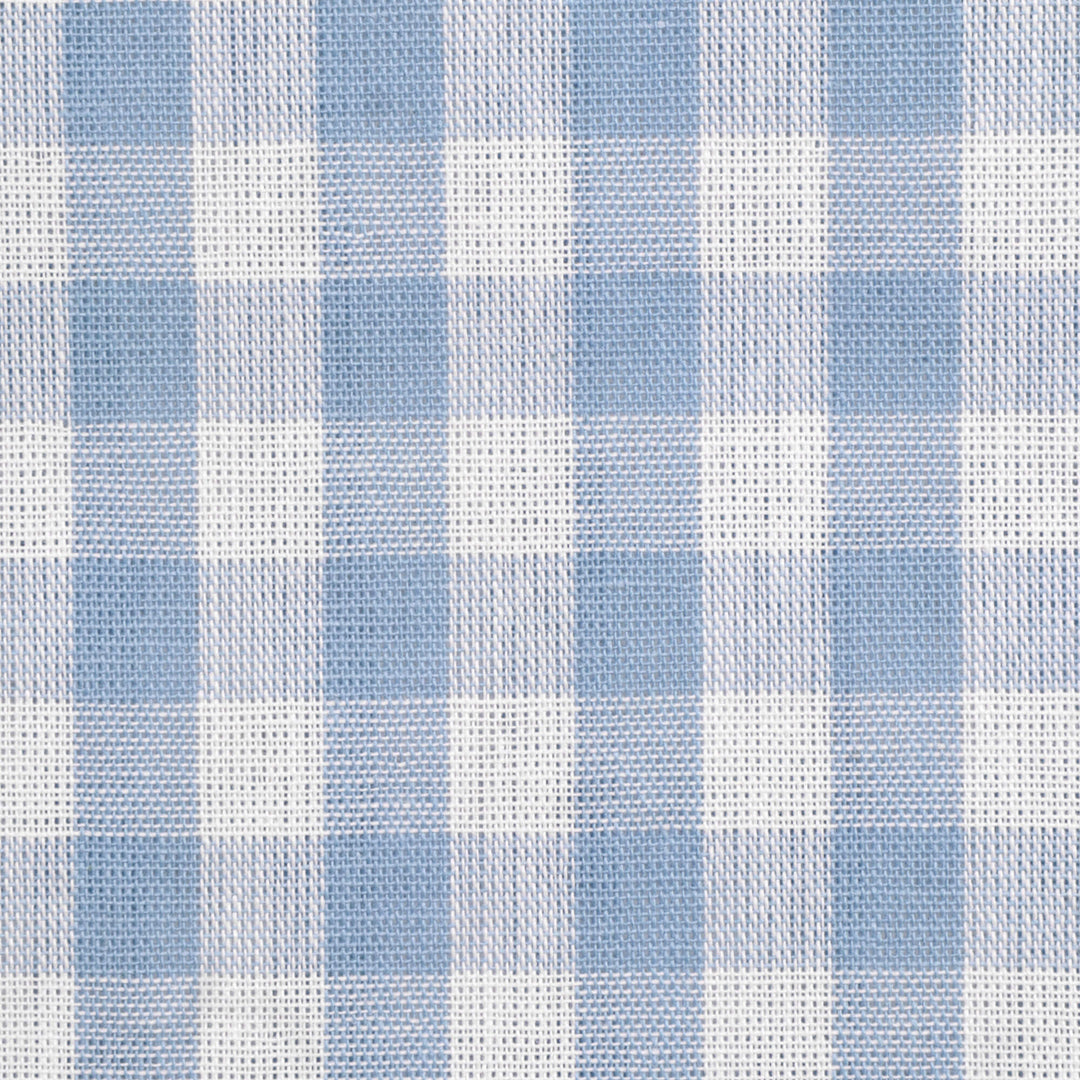 Studio Gingham Sky Blue Fabric