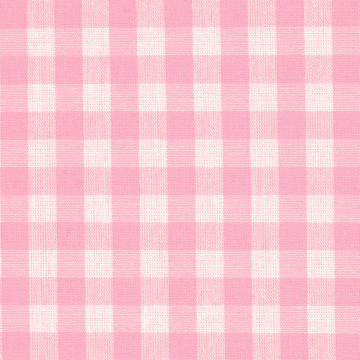 Studio Gingham Neon Pink Fabric