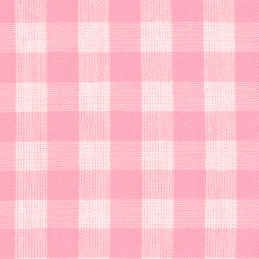 Studio Gingham Neon Pink Fabric