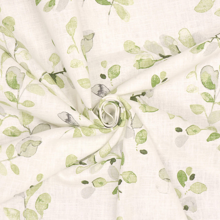 Acacia Botanical Green Fabric