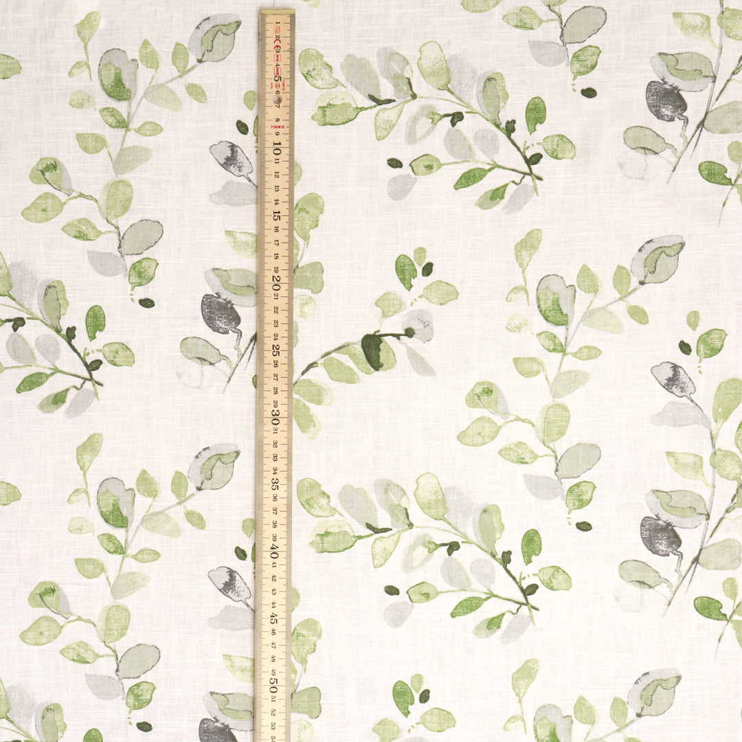Acacia Botanical Green Fabric