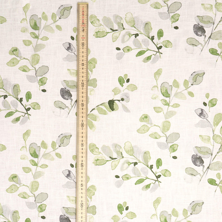 Acacia Botanical Green Fabric