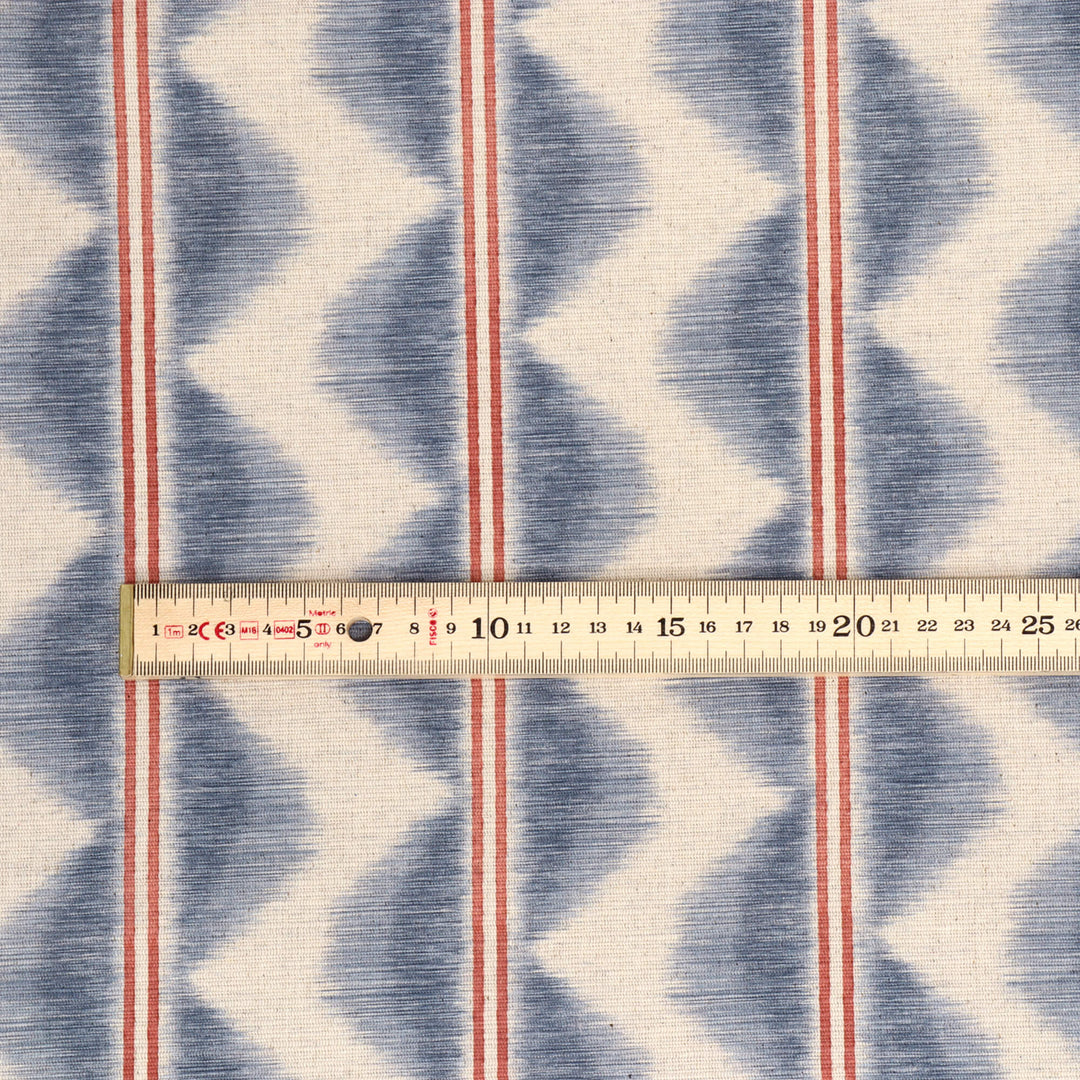 Chess Designs Legato Stripe Denim Fabric