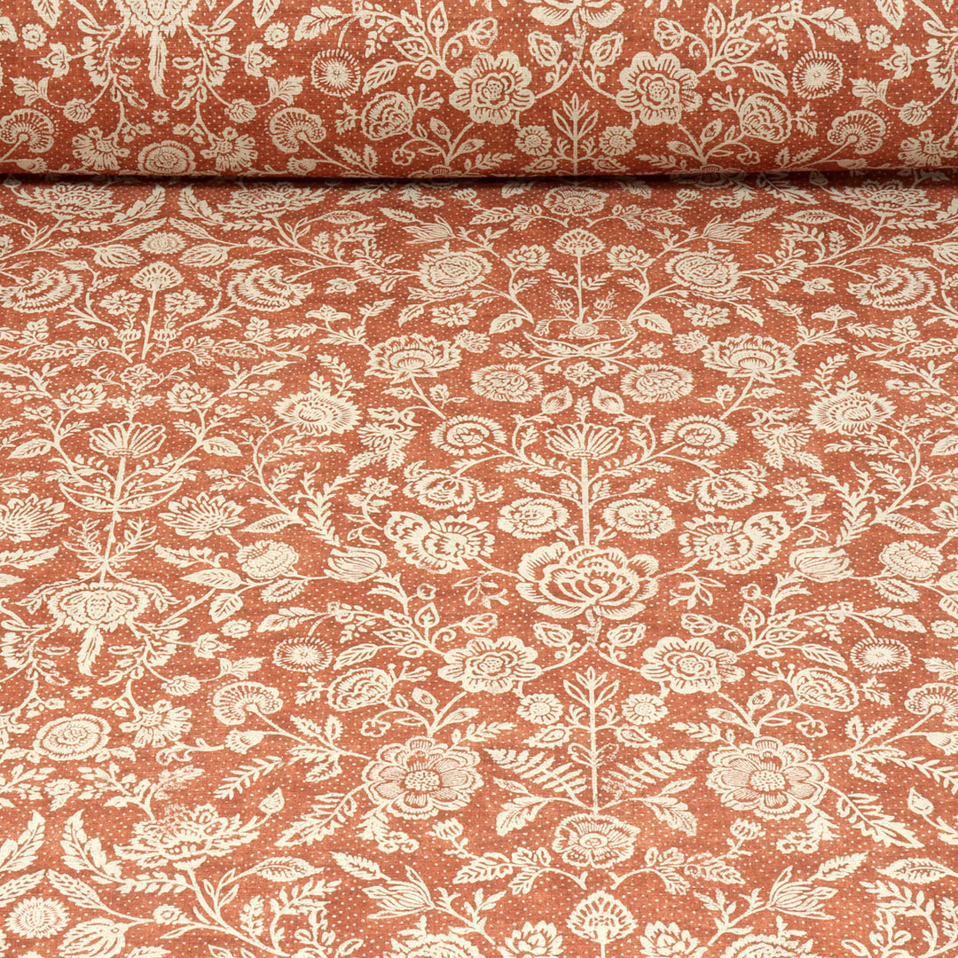 Chess Designs Allegra Sienna Fabric