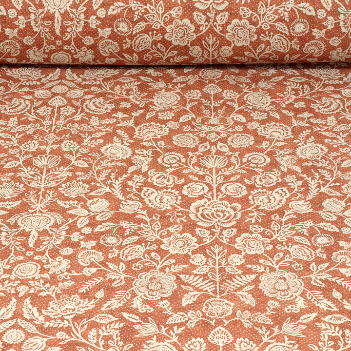 Chess Designs Allegra Sienna Fabric