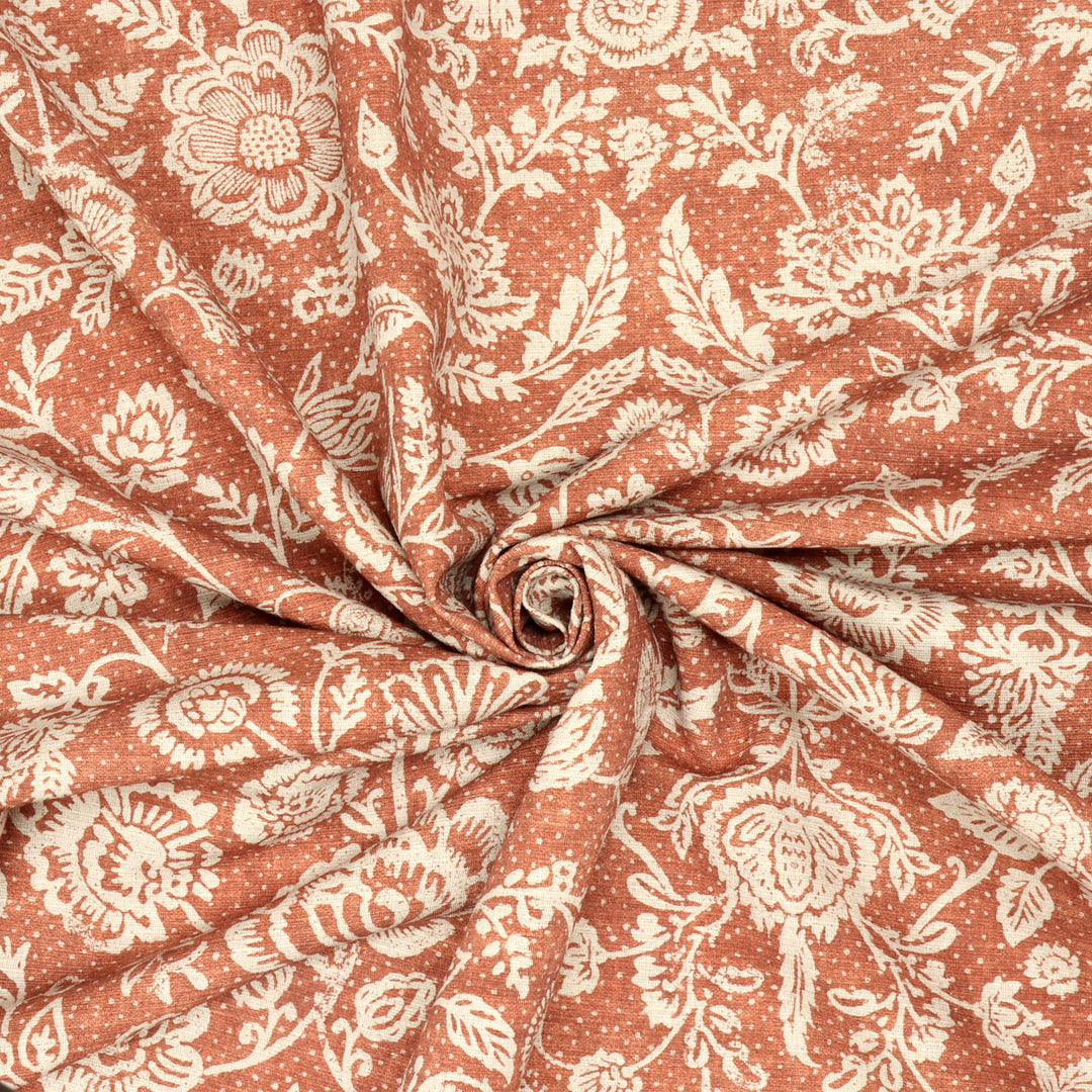 Chess Designs Allegra Sienna Fabric