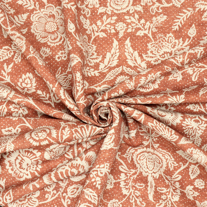 Chess Designs Allegra Sienna Fabric