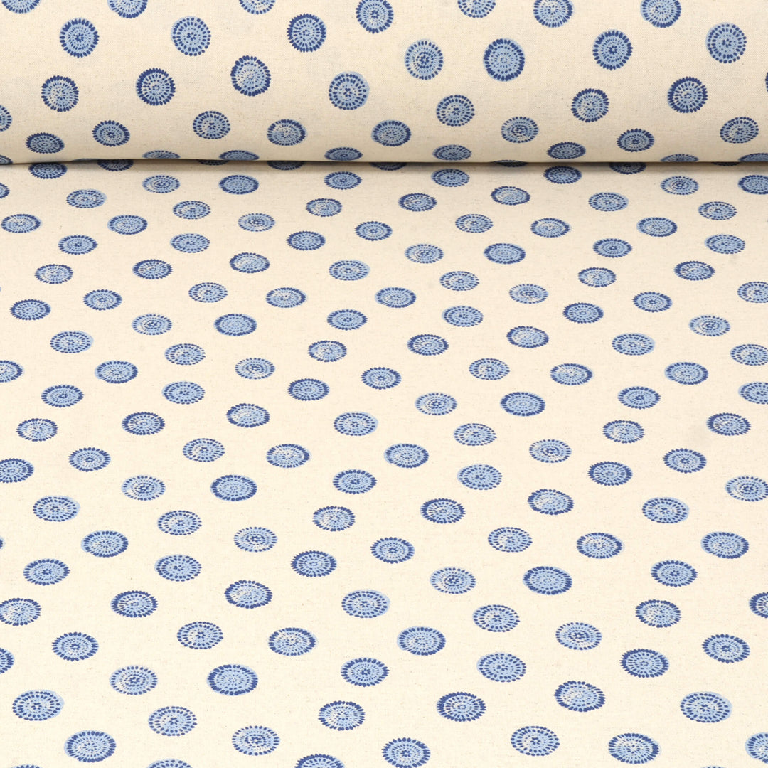 Prestigious Textiles Daisy Cornflower Fabric