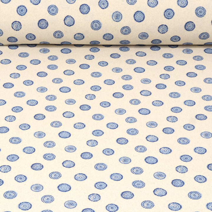 Prestigious Textiles Daisy Cornflower Fabric