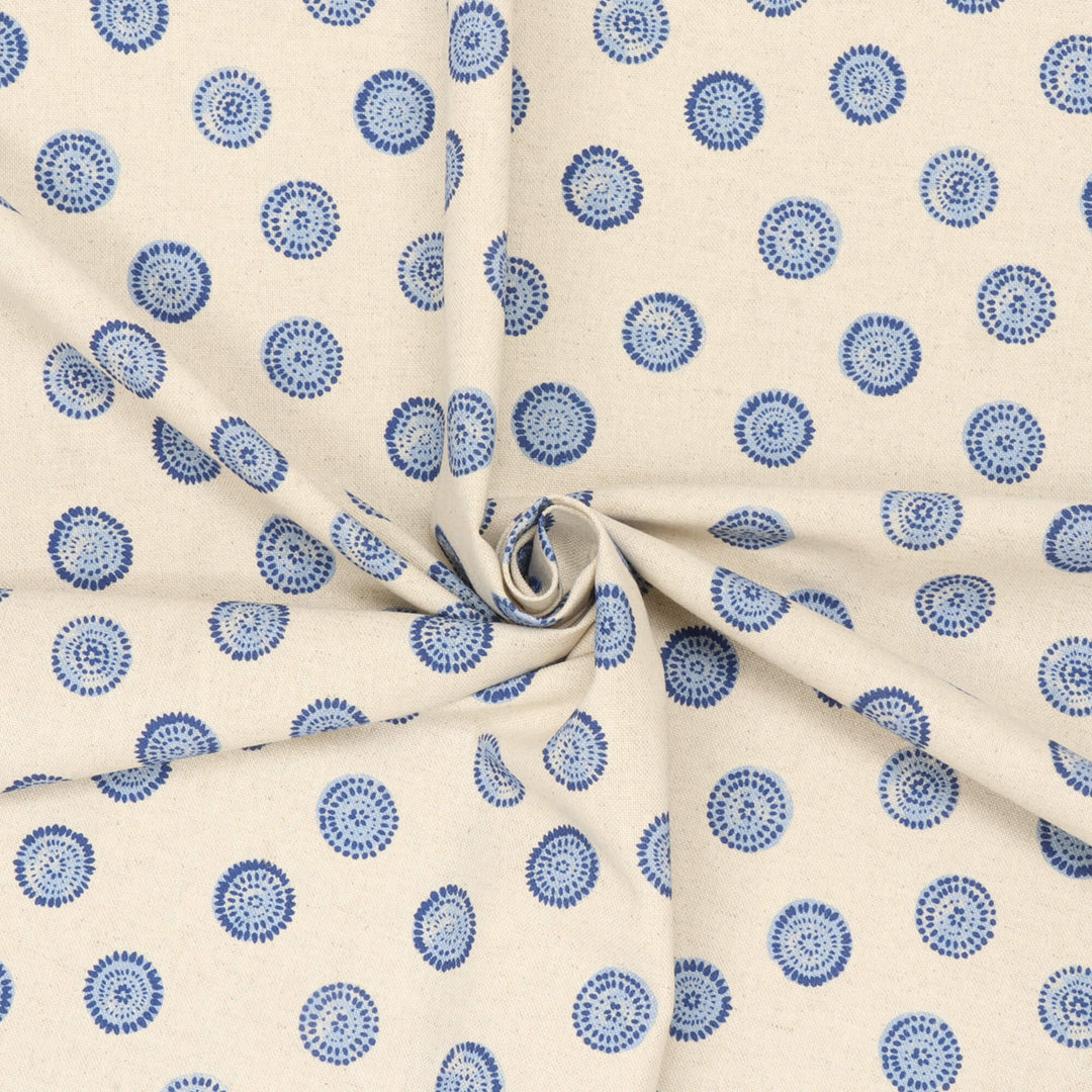 Prestigious Textiles Daisy Cornflower Fabric