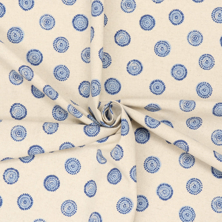 Prestigious Textiles Daisy Cornflower Fabric