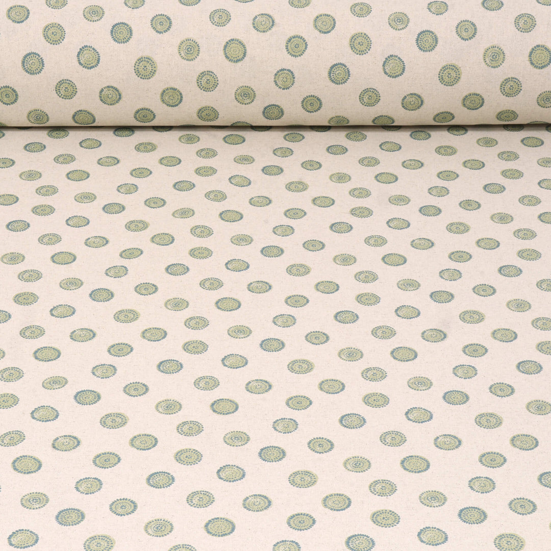 Prestigious Textiles Daisy Olive Fabric