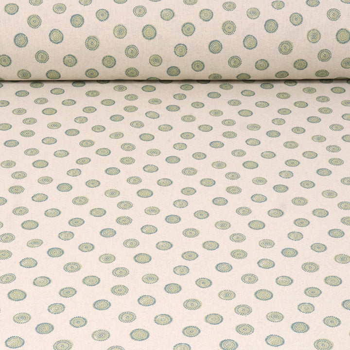 Prestigious Textiles Daisy Olive Fabric