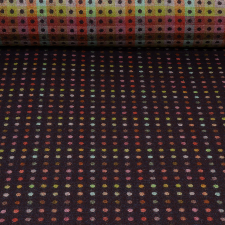 Abraham Moon Multispot Wine Fabric