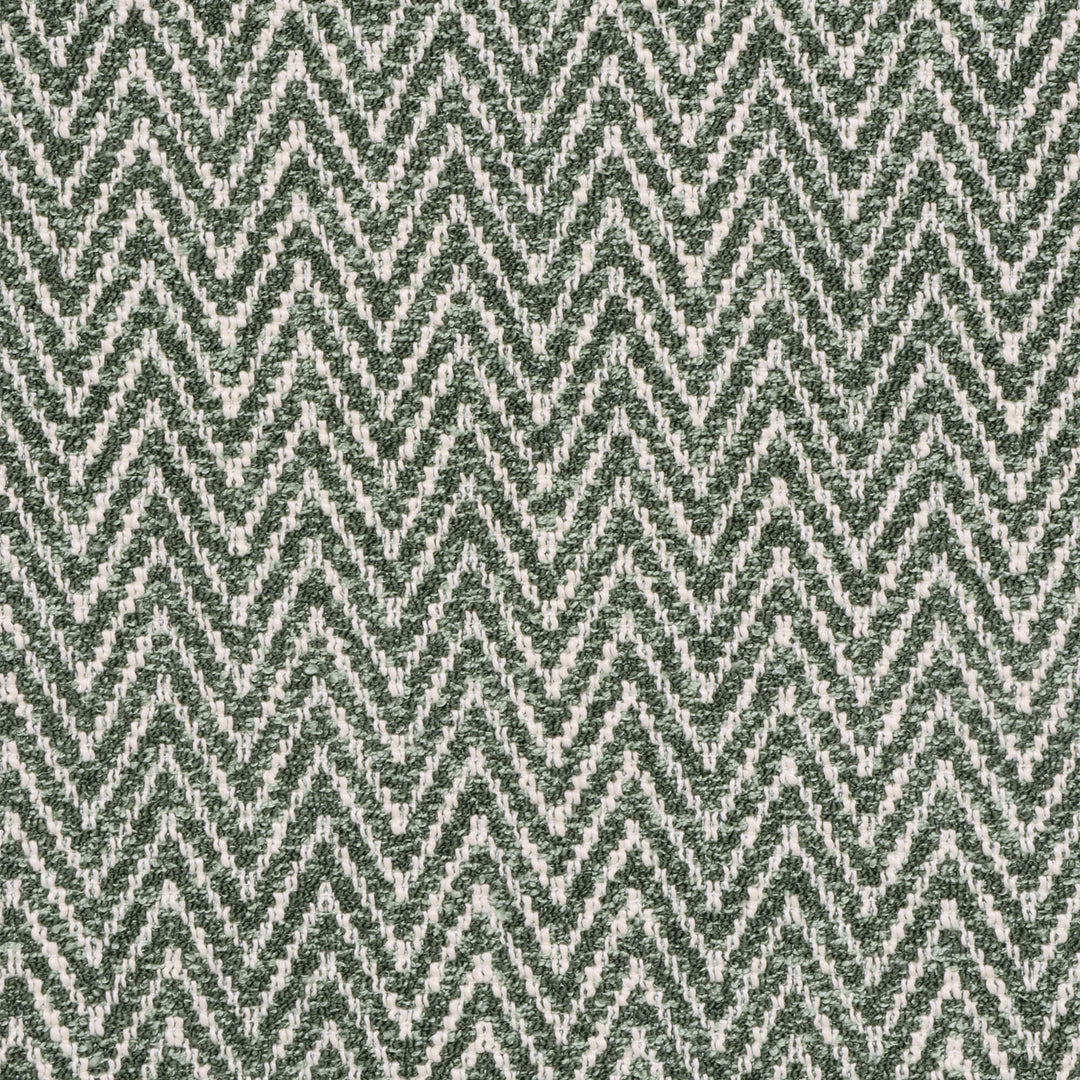 Malaga Herringbone Stripe Mint Green Fabric