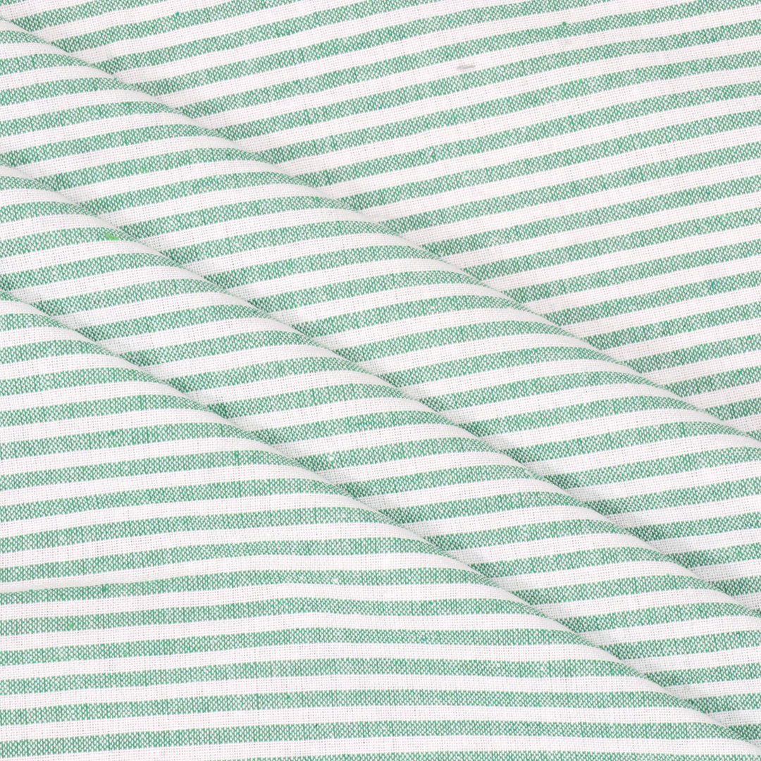 Newbury Stripe Green Fabric
