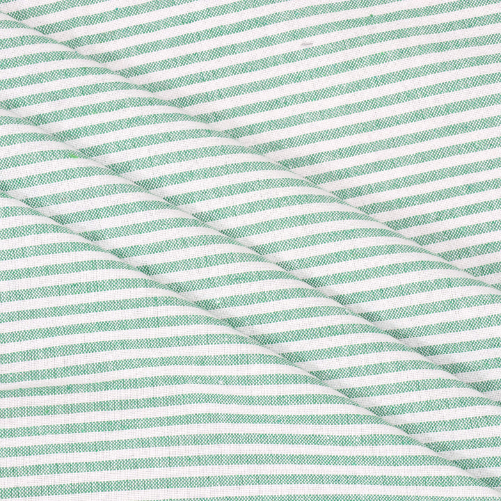 Newbury Stripe Green Fabric