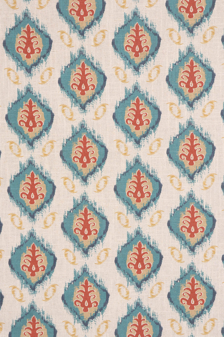 Chess Designs Bukari Kingfisher Fabric