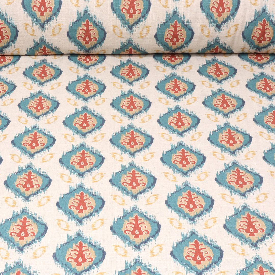 Chess Designs Bukari Kingfisher Fabric