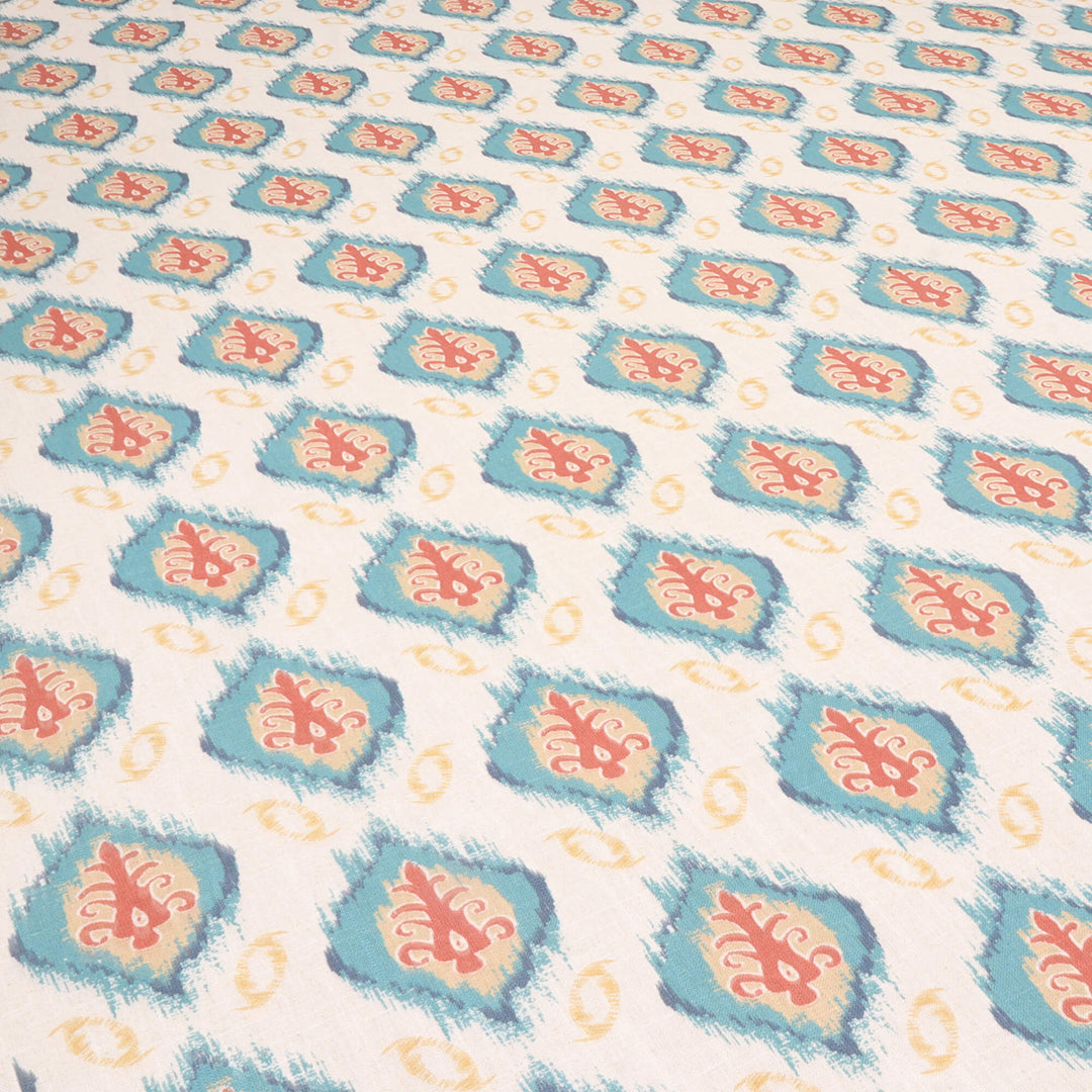 Chess Designs Bukari Kingfisher Fabric