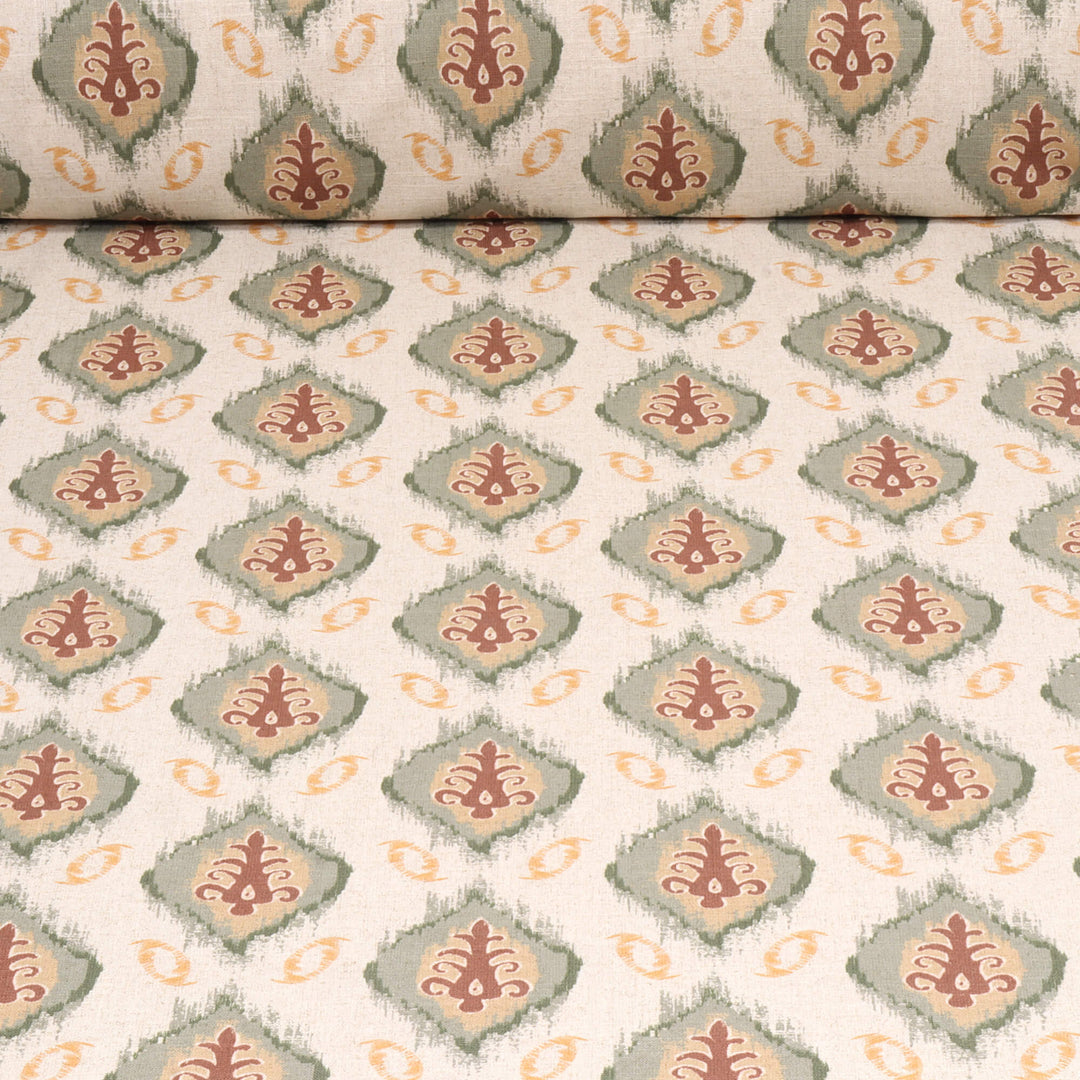 Chess Designs Bukari Earth Fabric