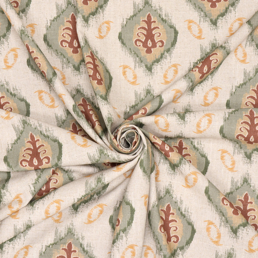 Chess Designs Bukari Earth Fabric