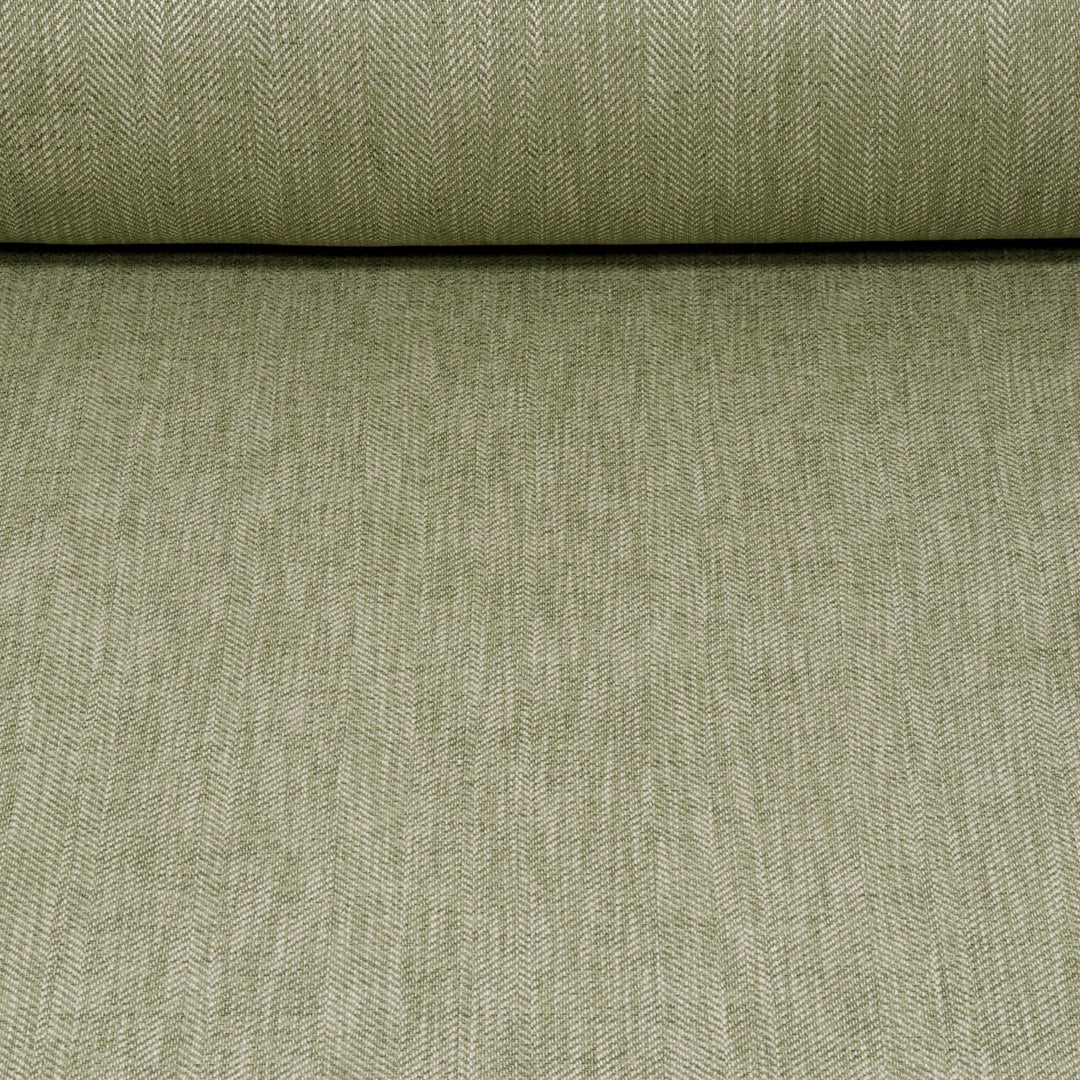 Chess Designs Caprio Herringbone Pasture Fabric