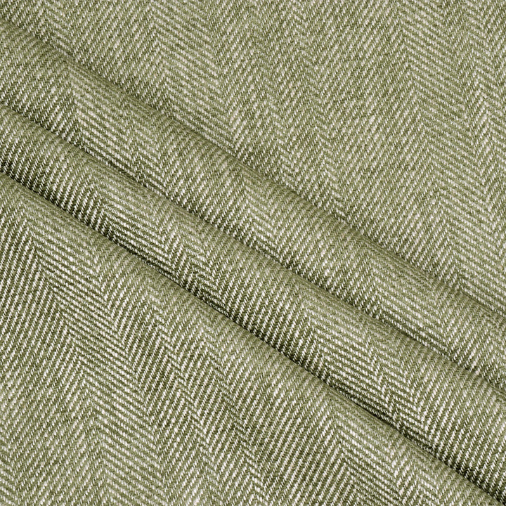 Chess Designs Caprio Herringbone Pasture Fabric