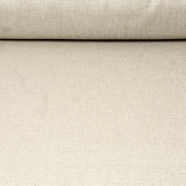 Chess Designs Caprio Herringbone Oatmeal Fabric